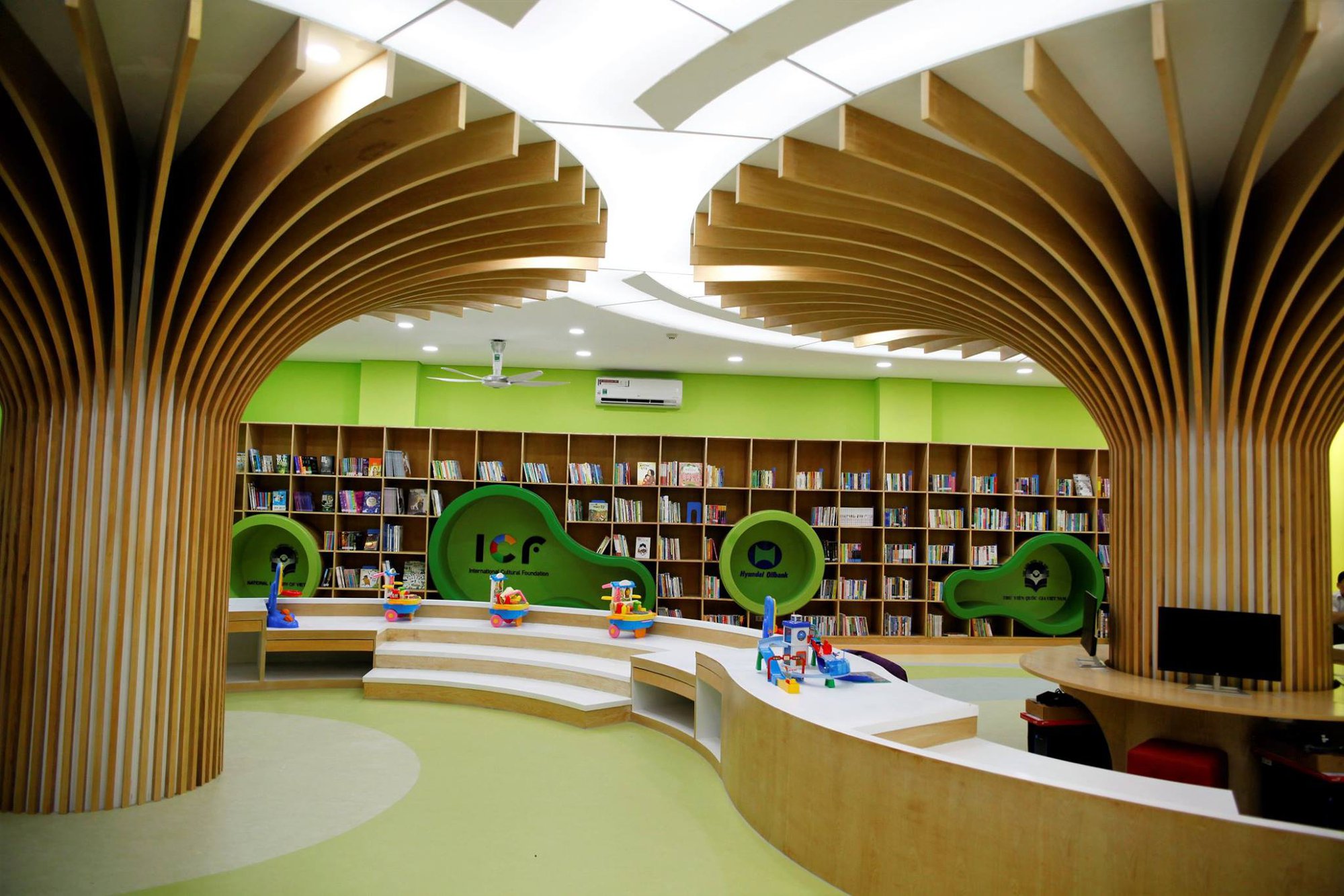 4 thư viện hiện đại, có không gian đẹp dành cho trẻ em ở Hà Nội