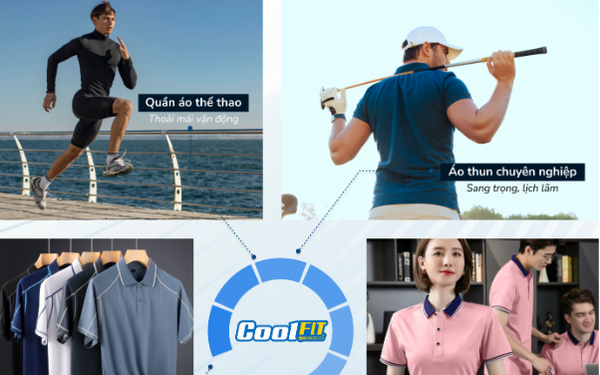 Ra mắt sản phẩm vải thun CoolFit với nhiều ưu điểm vượt trội dành cho áo thun Việt - Ảnh 1.