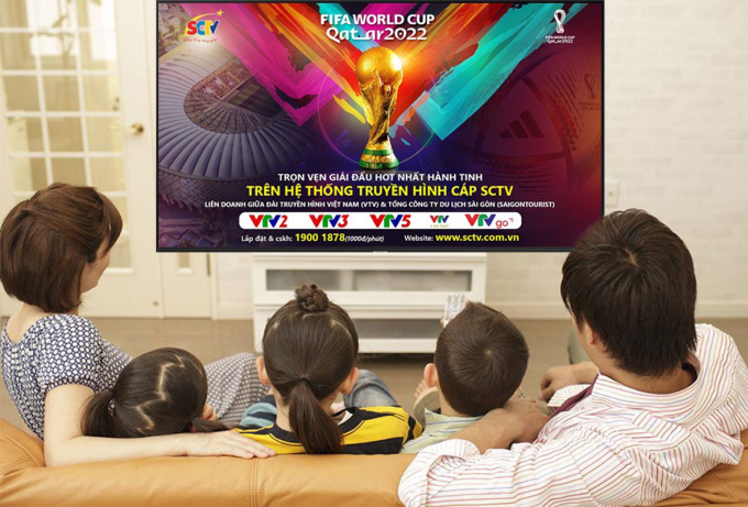 Truyền hình cáp SCTV chiếu trực tiếp World Cup 2022 - Ảnh 1.