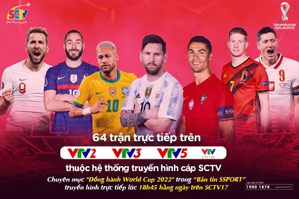 SCTV - No nê cùng vòng chung kết WORLD CUP 2022 - Ảnh 1.