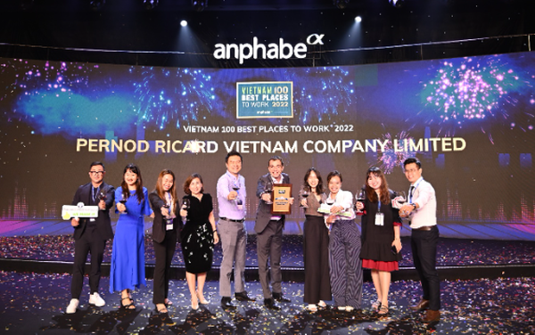 Pernod Ricard Việt Nam vào Top 100 Nơi làm việc tốt nhất® 2022 - Ảnh 1.