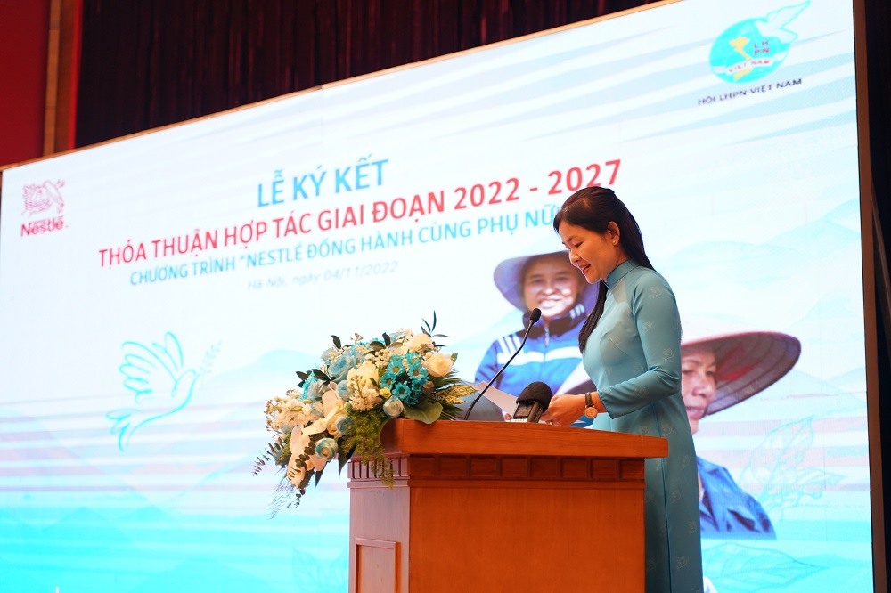 Nestlé Việt Nam và Hội Liên hiệp Phụ Nữ Việt Nam ký thỏa thuận hợp tác - Ảnh 2.
