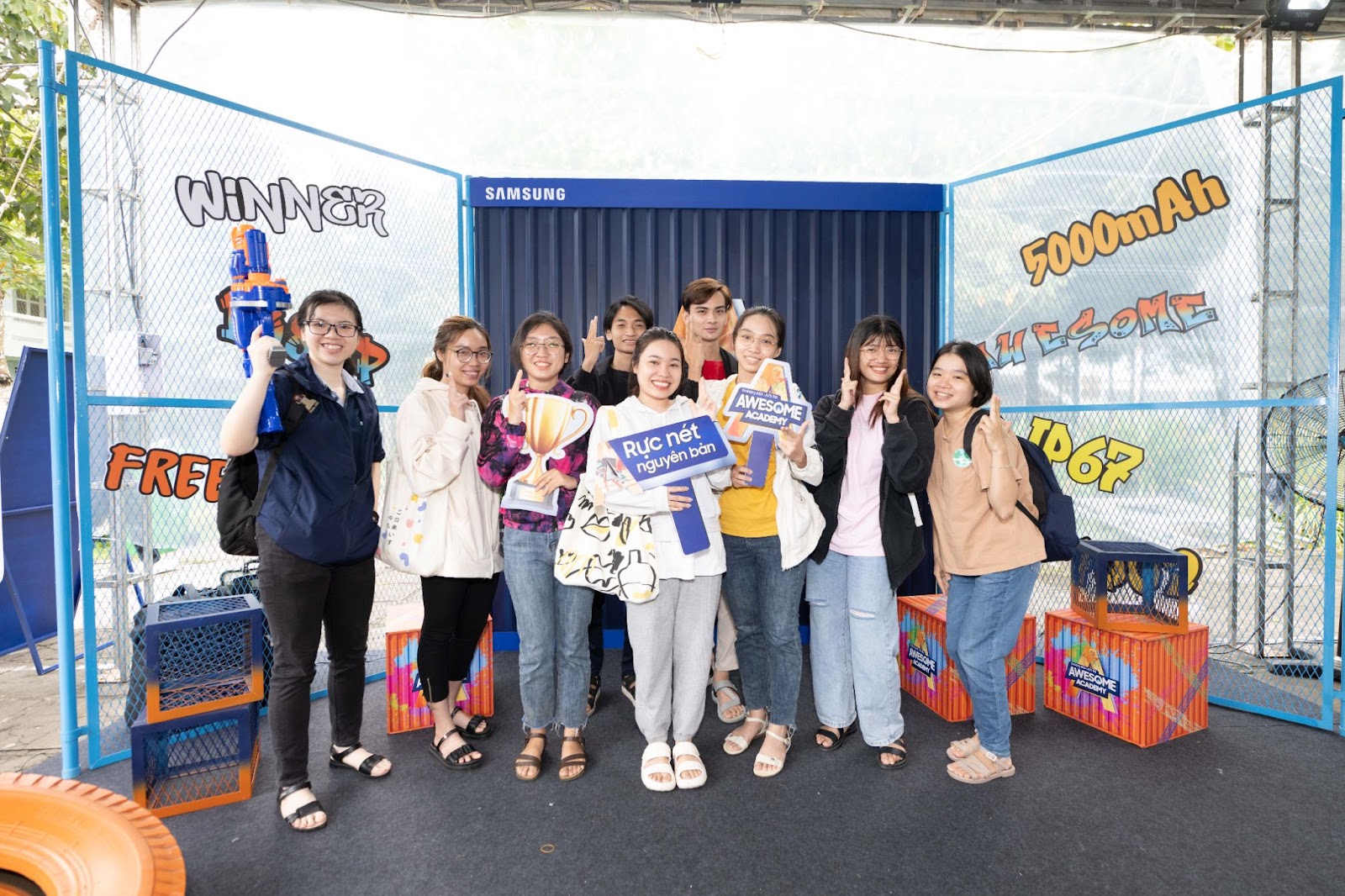 Awesome Academy Tour tại trường ĐH Cần Thơ ngày 4/11 - nguồn: Samsung