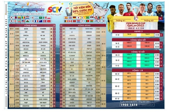 Xem World Cup 2022 trên hệ thống cáp SCTV | SCTV - Ảnh 3.