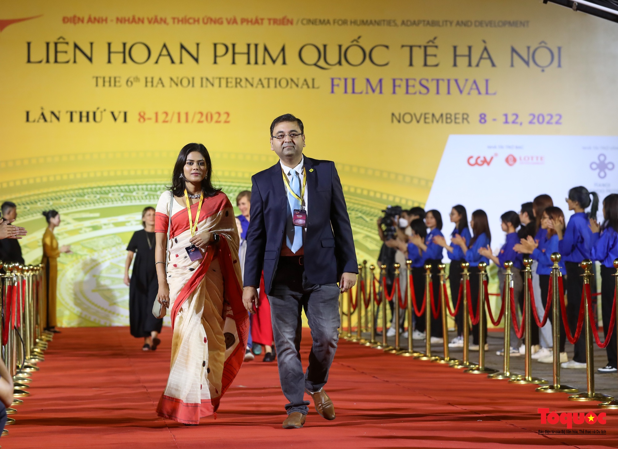 Dàn sao dự thảm đỏ Liên hoan phim quốc tế Hà Nội 2022 - Ảnh 19.