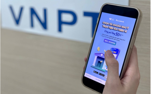 Mở tài khoản ngân hàng thuận tiện ngay trên ứng dụng VNPT Money - Ảnh 1.