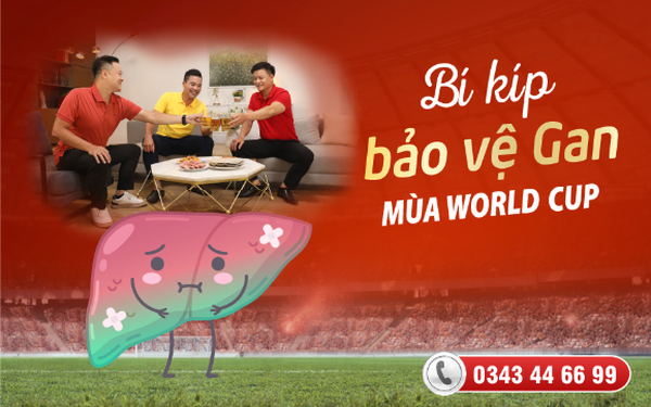 Bí kíp bảo vệ gan mùa World Cup - Ảnh 1.