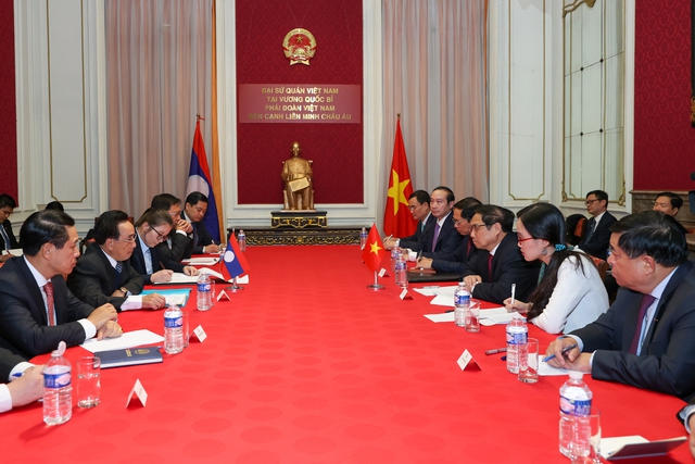 Chuỗi hoạt động của Thủ tướng Phạm Minh Chính tại Bỉ - Ảnh 4.