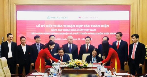 Agribank và Tập đoàn Hóa chất Việt Nam ký kết Thỏa thuận hợp tác - Ảnh 1.