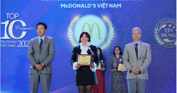 Mcdonald’s 5 năm liên tiếp đạt giải thưởng tin và dùng - Ảnh 1.