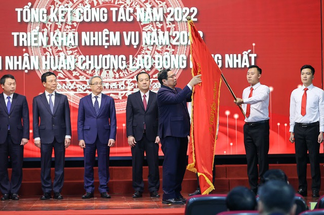 Thủ tướng dự Hội nghị tổng kết Bộ Thông tin và Truyền thông năm 2022 - Ảnh 4.