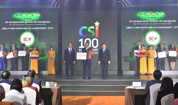 SCTV được vinh danh top 100 doanh nghiệp bền vững tại Việt Nam năm 2022 - Ảnh 3.
