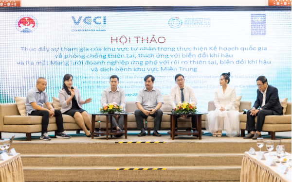 VCCI Đà Nẵng: Thúc đẩy vai trò của doanh nghiệp trong phòng chống thiên tai - Ảnh 1.