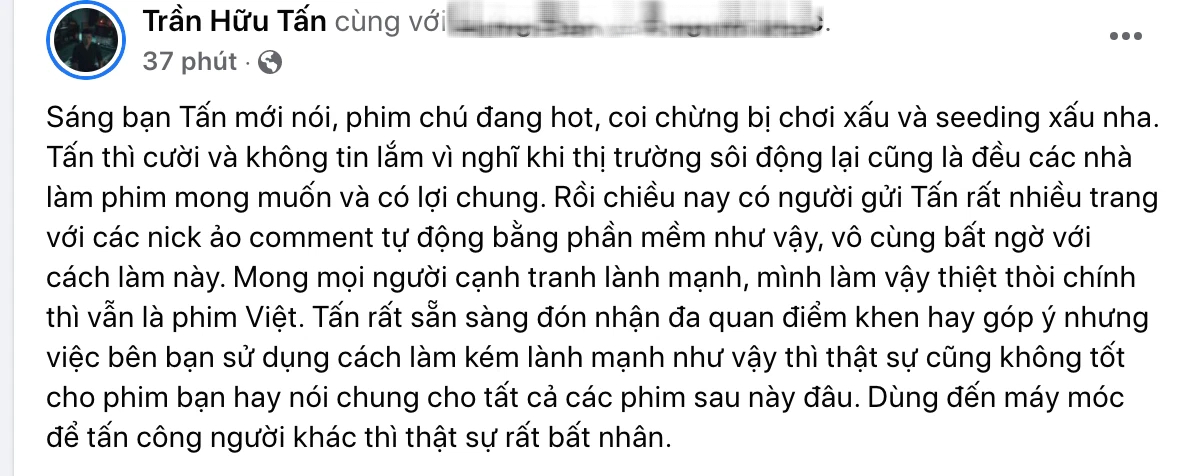 Rộ nghi vấn phim Việt về chuyện ma có thật bị seeding chơi xấu, tới mức nào mà đến cả 1 siêu mẫu cũng bất bình lên tiếng? - Ảnh 6.