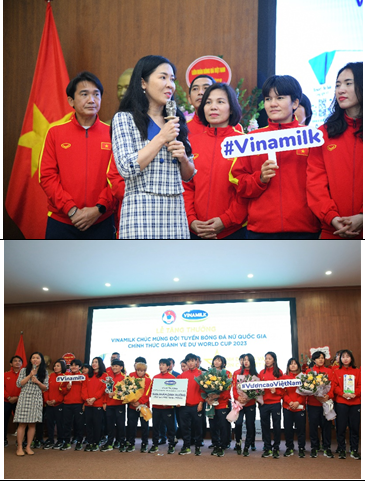 Vinamilk thưởng 1 tỷ đồng mừng kỳ tích lịch sử của tuyển nữ Việt Nam - Ảnh 3.