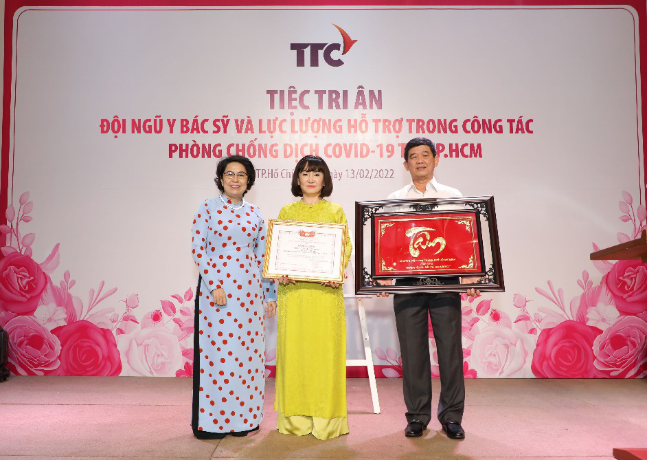 Tập đoàn TTC tri ân đóng góp phi thường của lực lượng tuyến đầu - Ảnh 3.