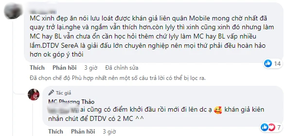 MC Phương Thảo trả lời 1 câu khiến ai ai cũng ngưỡng mộ khi thấy fan chê Lyly Sury - Ảnh 1.