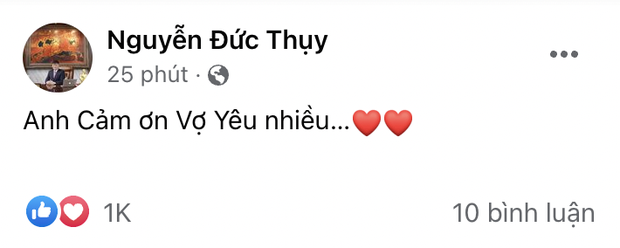Những phút cuối cùng mùng 1, Bầu Thuỵ khai bút chúc Tết, khoe ảnh sánh đôi bên bà xã: 1 chi tiết nhỏ nhìn vào đã thấy ngưỡng mộ - Ảnh 3.