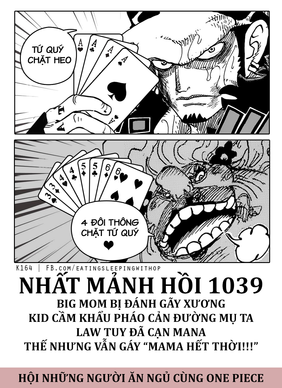 Spoil nhanh One Piece chap 1039: Law và Kid liên thủ hạ gục Big Mom? - Ảnh 1.