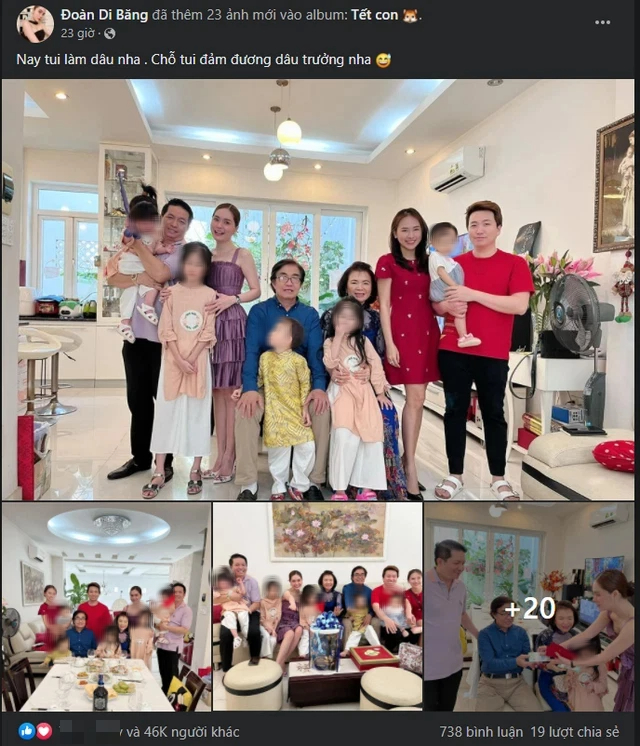 Mạnh tay như nữ đại gia quận 7, lì xì bằng cả cọc tiền 500k VNĐ khiến bố mẹ chồng cũng ngỡ ngàng - Ảnh 1.
