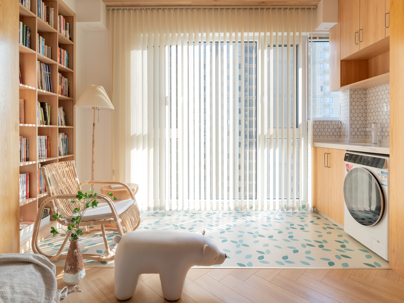 Thích mê căn hộ nhỏ phong cách nội thất Nhật Bản, tuy đơn giản nhưng lại ấm áp vô cùng - Ảnh 4.