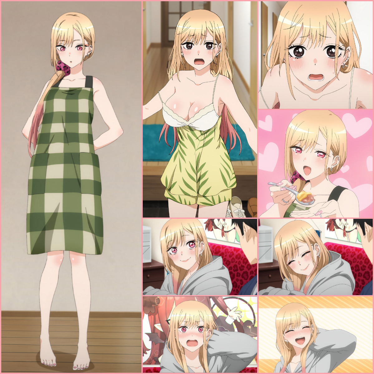 Anime My Dress-Up Darling Marin Kitagawa Cosplay Costume Dress Outfits |  eBay