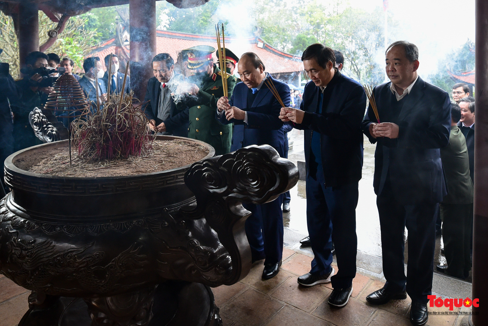 Chủ tịch nước Nguyễn Xuân Phúc phát động Tết trồng cây tại Phú Thọ - Ảnh 2.