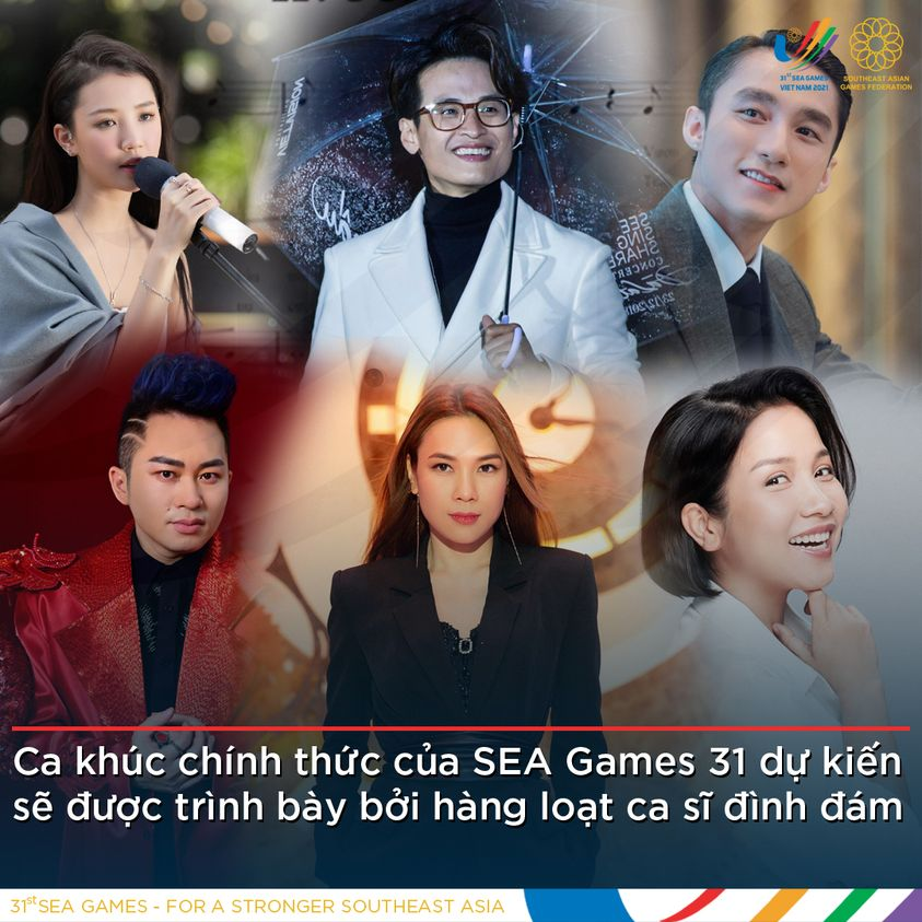 Sơn Tùng M-TP, Amee và loạt nghệ sĩ đình đám góp giọng trong ca khúc chính thức của SEA Games - Ảnh 1. Sơn Tùng M-TP, Amee và loạt nghệ sĩ đình đám góp giọng trong ca khúc chính thức của SEA Games - Ảnh 1.