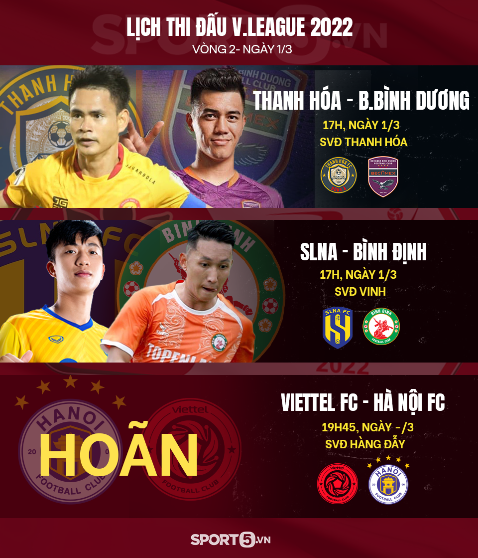 Nhận định vòng 2 V.League 2022: Đại chiến &quot;ngôi sao&quot; SLNA vs Bình Định  - Ảnh 1.