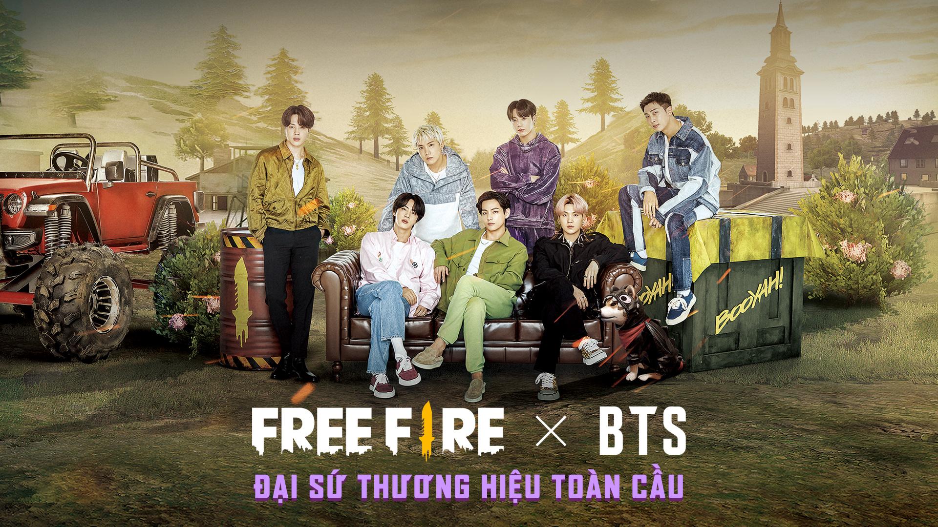 Đại sứ thương hiệu toàn cầu mới nhất của Free Fire chính là BTS - Ảnh 1.