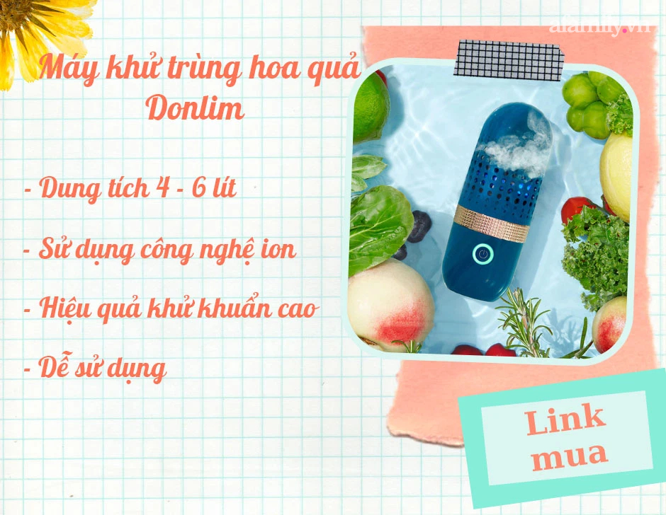 Bây giờ nhà ai cũng cần một máy khử trùng thực phẩm, có ăn uống gì cũng thấy yên tâm và chắc dạ hơn hẳn - Ảnh 2.