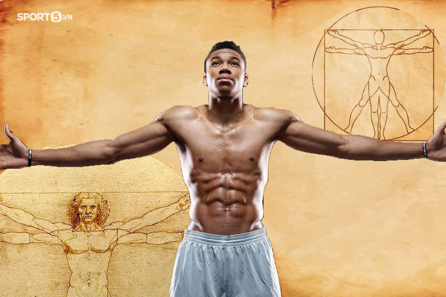 Ăn gì, tập gì để tăng 20 kg cơ bắp như Giannis Antetokounmpo? - Ảnh 1.