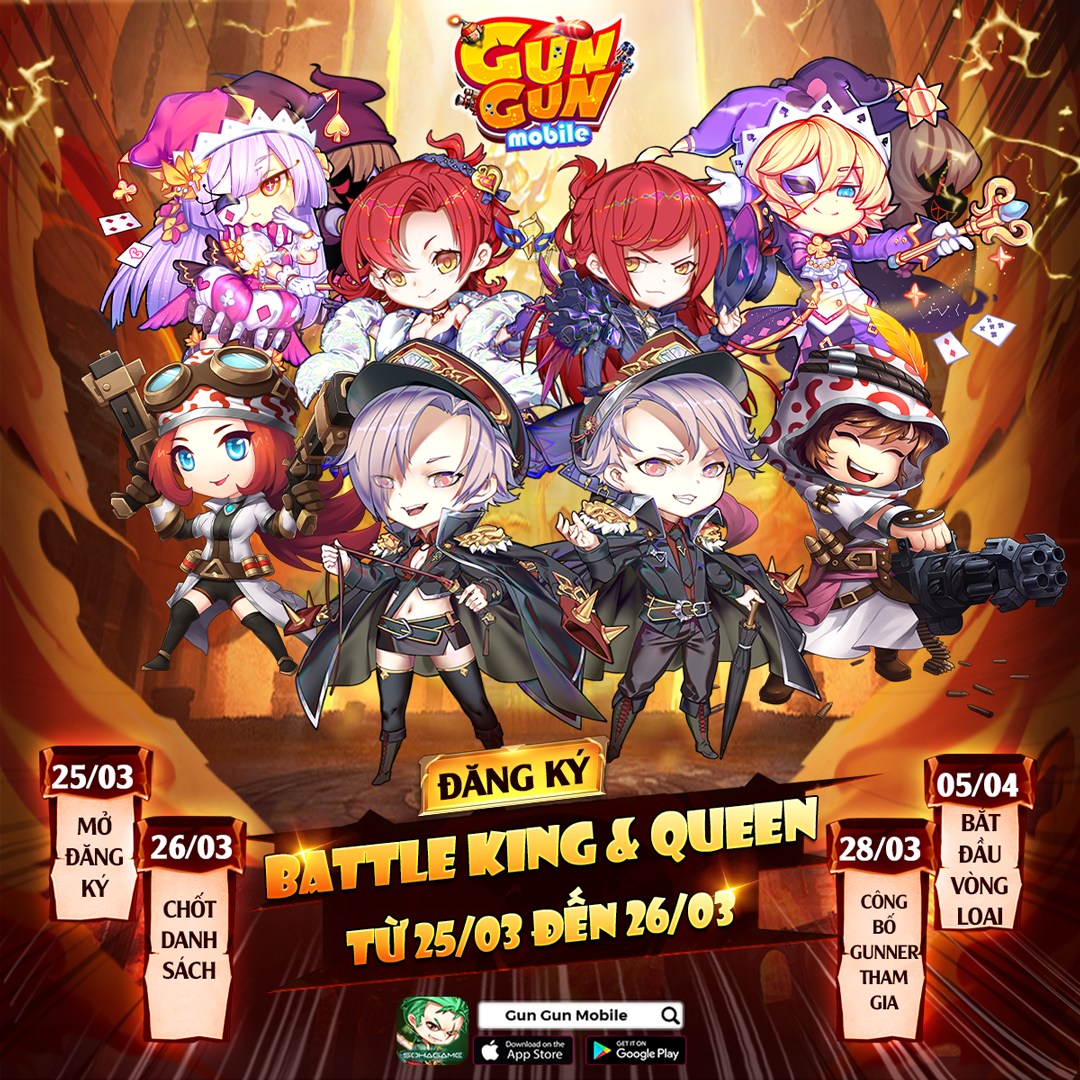 BATTLE KING & QUEEN: Giải Đấu Cặp Đôi cực HOT từ Gun Gun Mobile chính thức khởi tranh, quy mô toàn quốc - Ảnh 2.