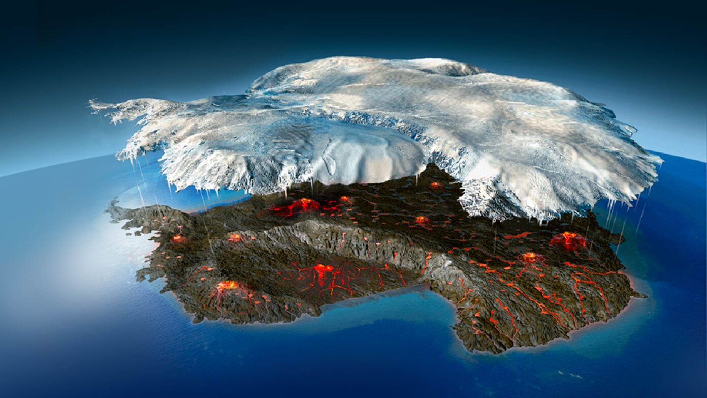 Điều gì sẽ xảy ra nếu những ngọn núi lửa ẩn mình dưới lớp băng của Nam Cực thức giấc? - Ảnh 1.