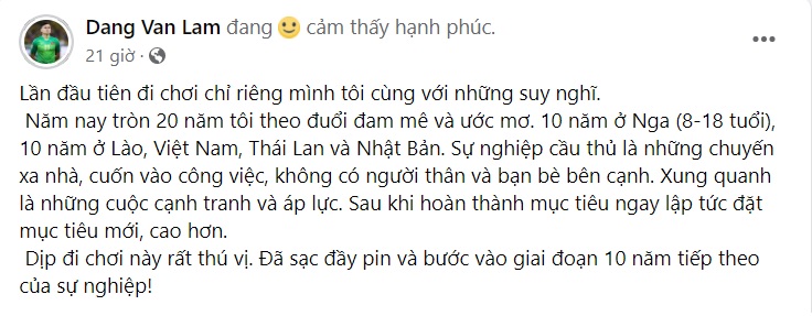 Đặng Văn Lâm trải lòng khi 1 mình ghé thăm đền &quot;ngàn cổng&quot; - Ảnh 1.