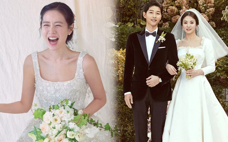 Amaranth Việt Nam  HOT Váy cưới của Son Ye Jin lộ diện khác xa với tưởng  tượng ban đầu