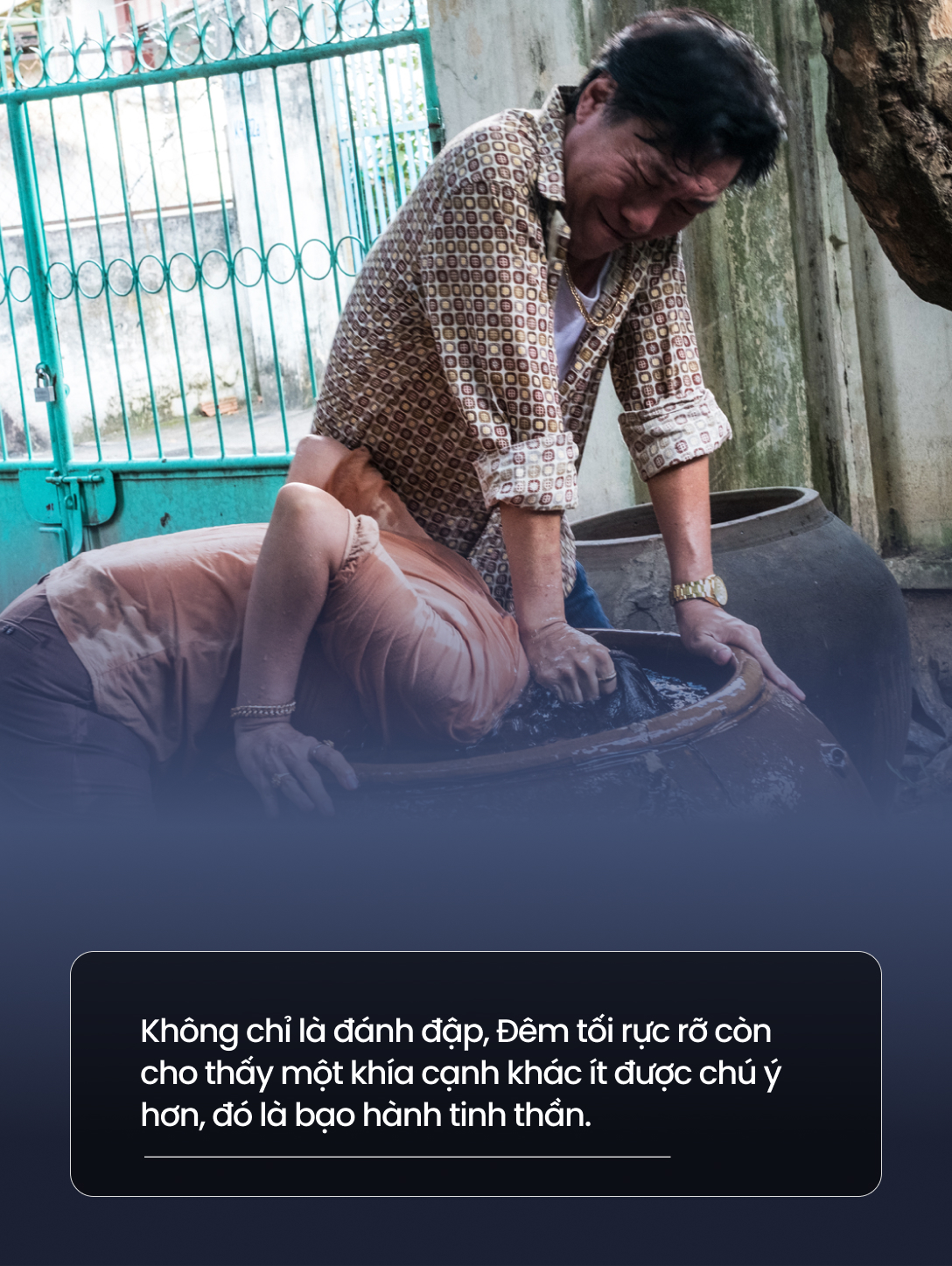 Review Đêm tối rực rỡ: Nhìn vào gia đình vô phúc nhất Việt Nam để thấy vấn nạn bạo hành nhức nhối đến thế nào - Ảnh 5.