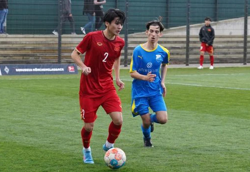 U17 Việt Nam giành cơn mưa bàn thắng trong trận đấu cuối cùng trên đất Đức - Ảnh 1.