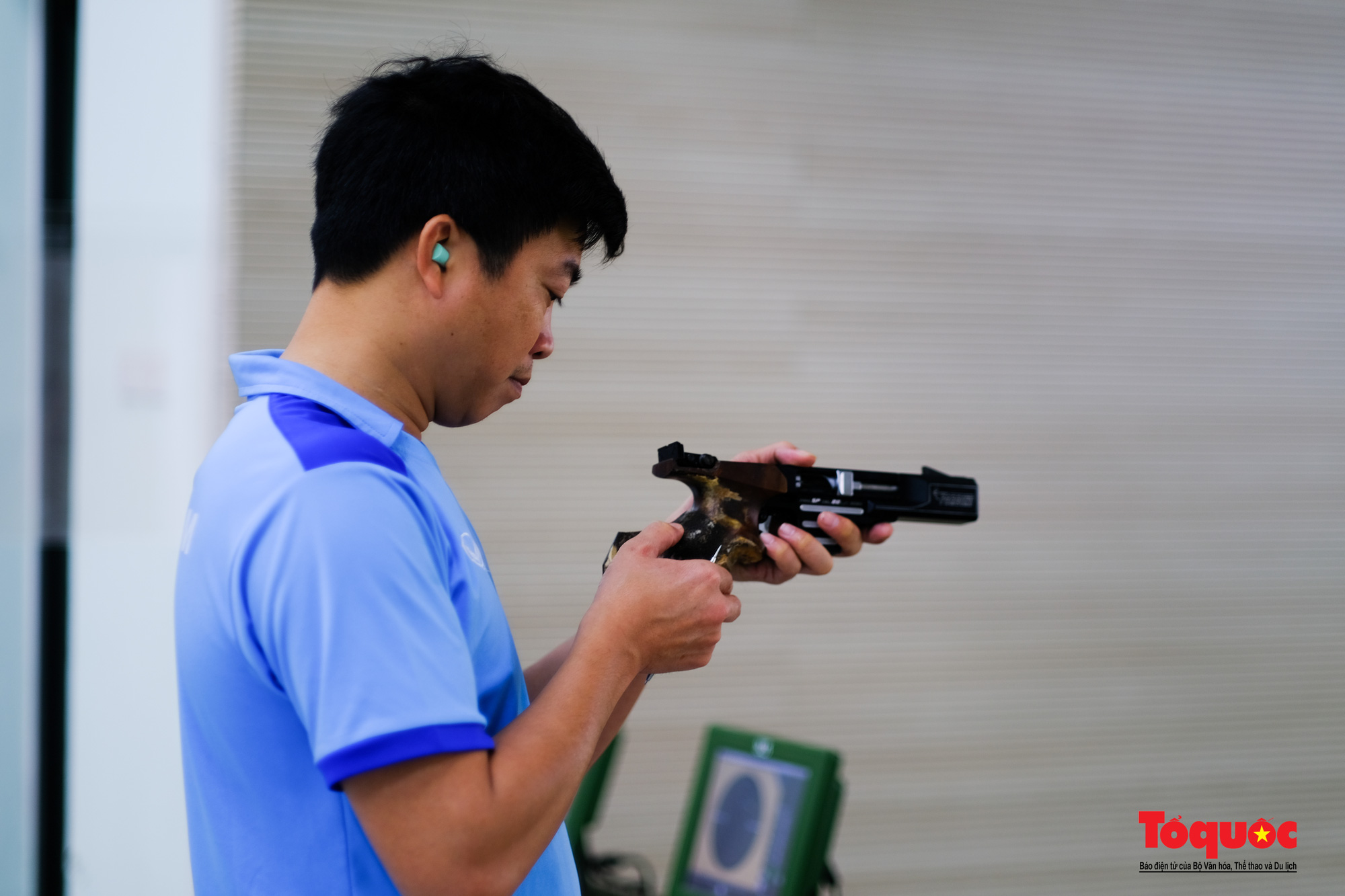 Vào trường bắn xem Bắn súng Việt Nam &quot;luyện vàng&quot; trước thềm SEA Games 31 - Ảnh 26.