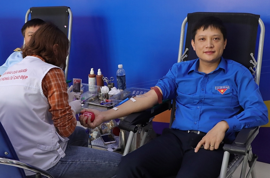 Lực lượng Quản lý thị trường góp trên 822.955ml máu vào quỹ máu quốc gia - Ảnh 12.