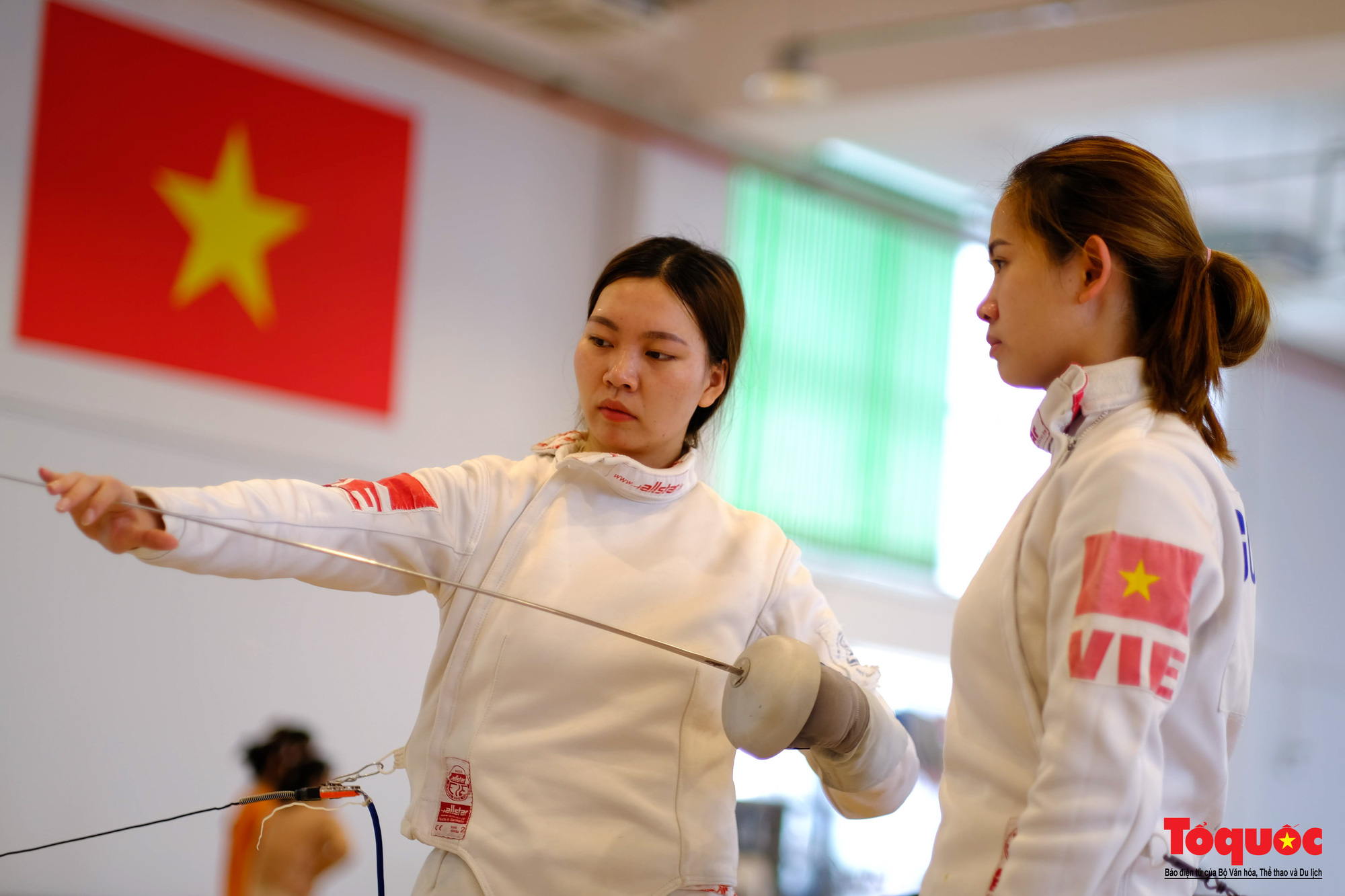 Tuyển đấu kiếm Việt Nam tích cực tập luyện cho SEA Games 31 - Ảnh 21.