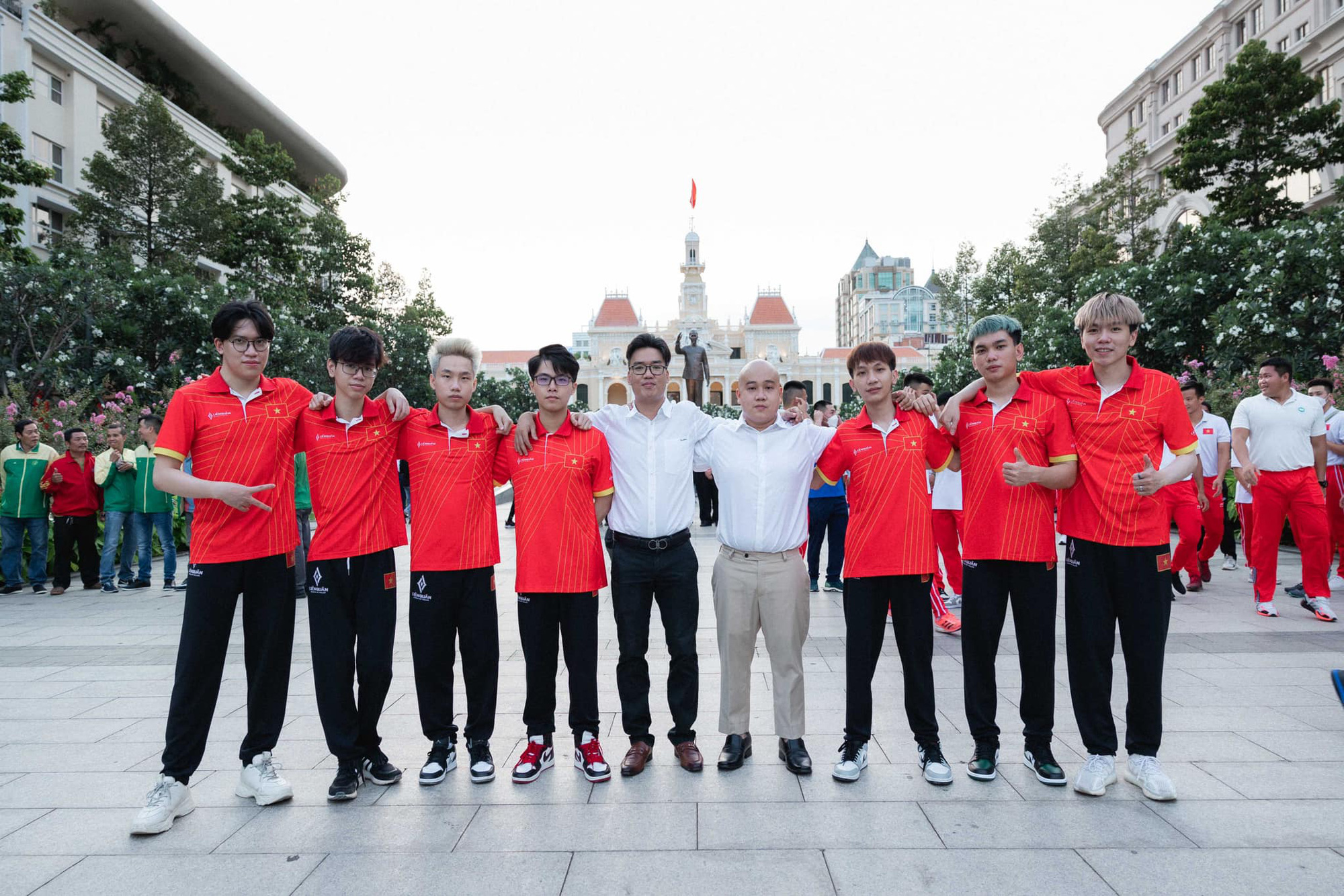 Lần đầu tiên, Saigon Phantom khoác áo đội tuyển Việt Nam, sẵn sàng cho SEA Games 31 - Ảnh 8.