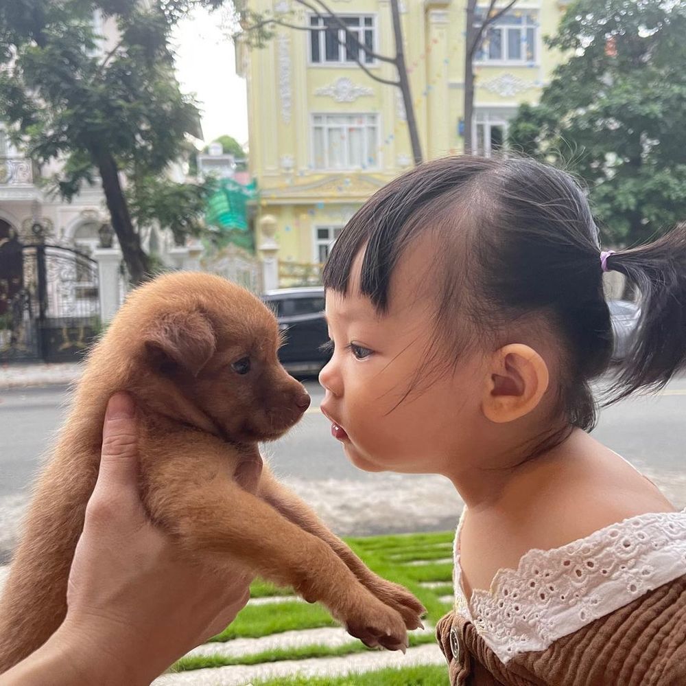 Ngọt ngào khoảnh khắc Đàm Thu Trang chơi đùa với con gái cưng, dân tình tan chảy vì hành động này? - Ảnh 5.