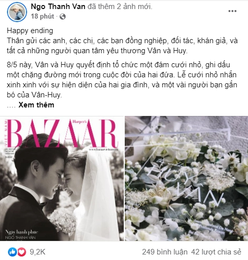 Ngô Thanh Vân và chồng trẻ chính trẻ chính thức công bố ảnh cưới - Ảnh 1.
