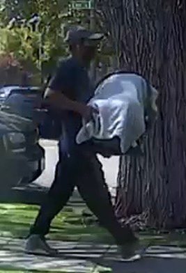 Người đàn ông ôm 1 thứ phủ khăn trắng đi dọc phố, cảnh sát xem camera vội phát cảnh báo - Ảnh 2.