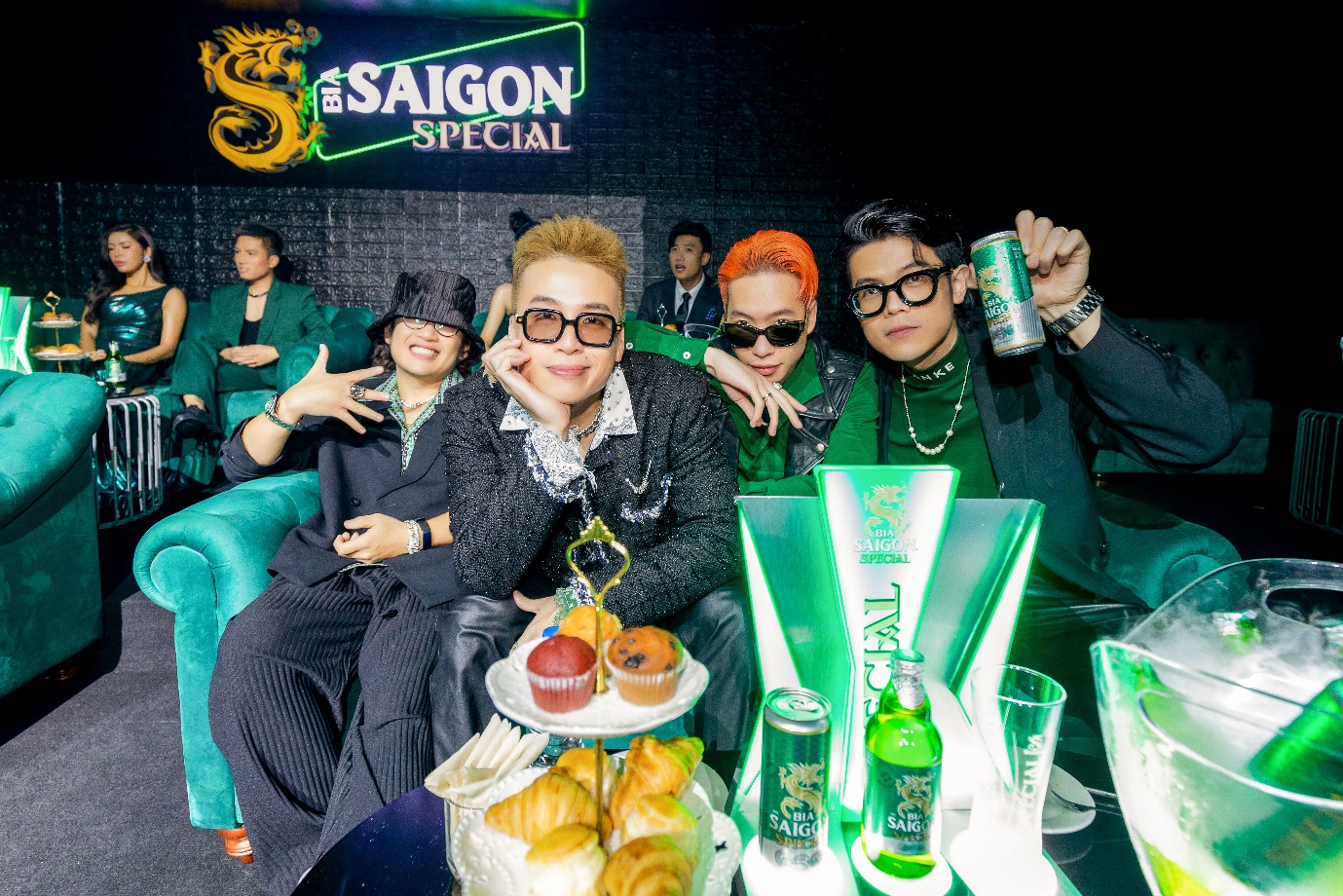 Dàn sao khủng đồng loạt “lên đồ, hội ngộ tại sự kiện Bia Saigon Special’s Secret Lounge hot bậc nhất Sài Gòn - Ảnh 5.