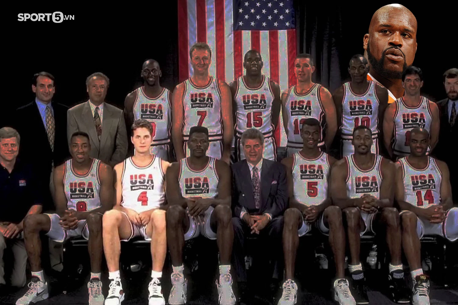 Vì sao Dream Team 1992 từ chối Shaquille O'Neal và thay thế bằng một cầu thủ ít tiếng tăm?  - Ảnh 1.