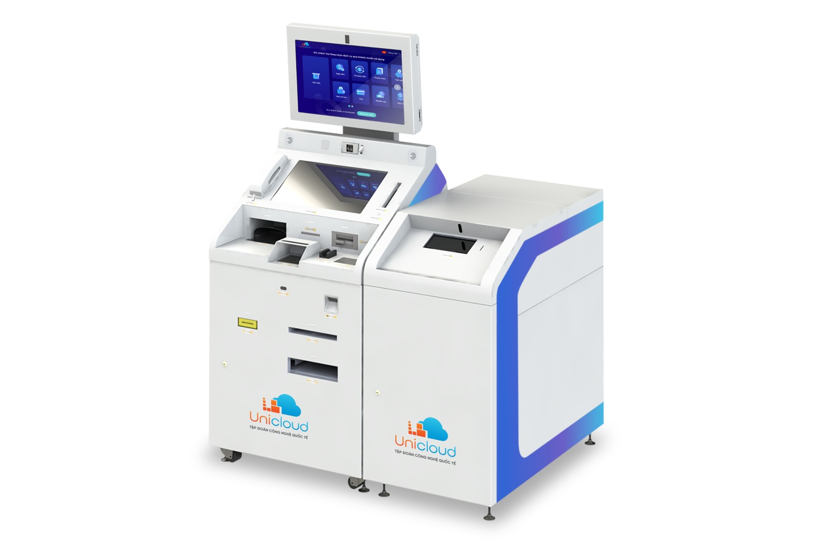 Máy giao máy giao dịch ngân hàng tự động STM - sản phẩm chủ lực của Tập đoàn công nghệ Unicloud - Ảnh 3.