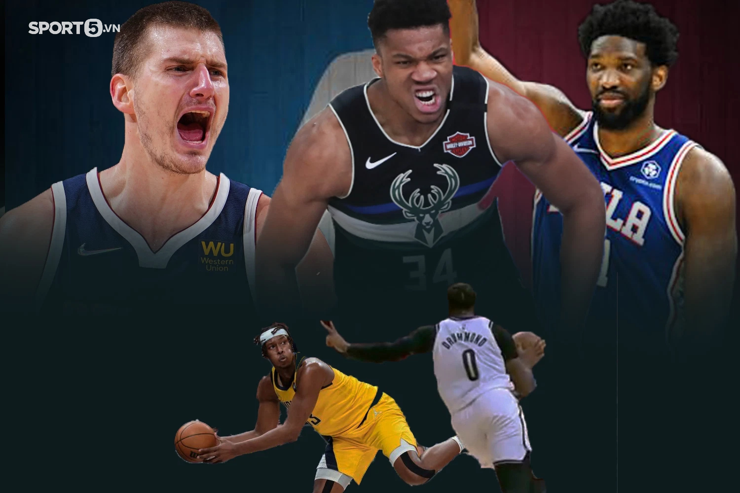 Vì sao các big man Mỹ đang dần đánh mất vị thế tại đấu trường NBA? - Ảnh 1.