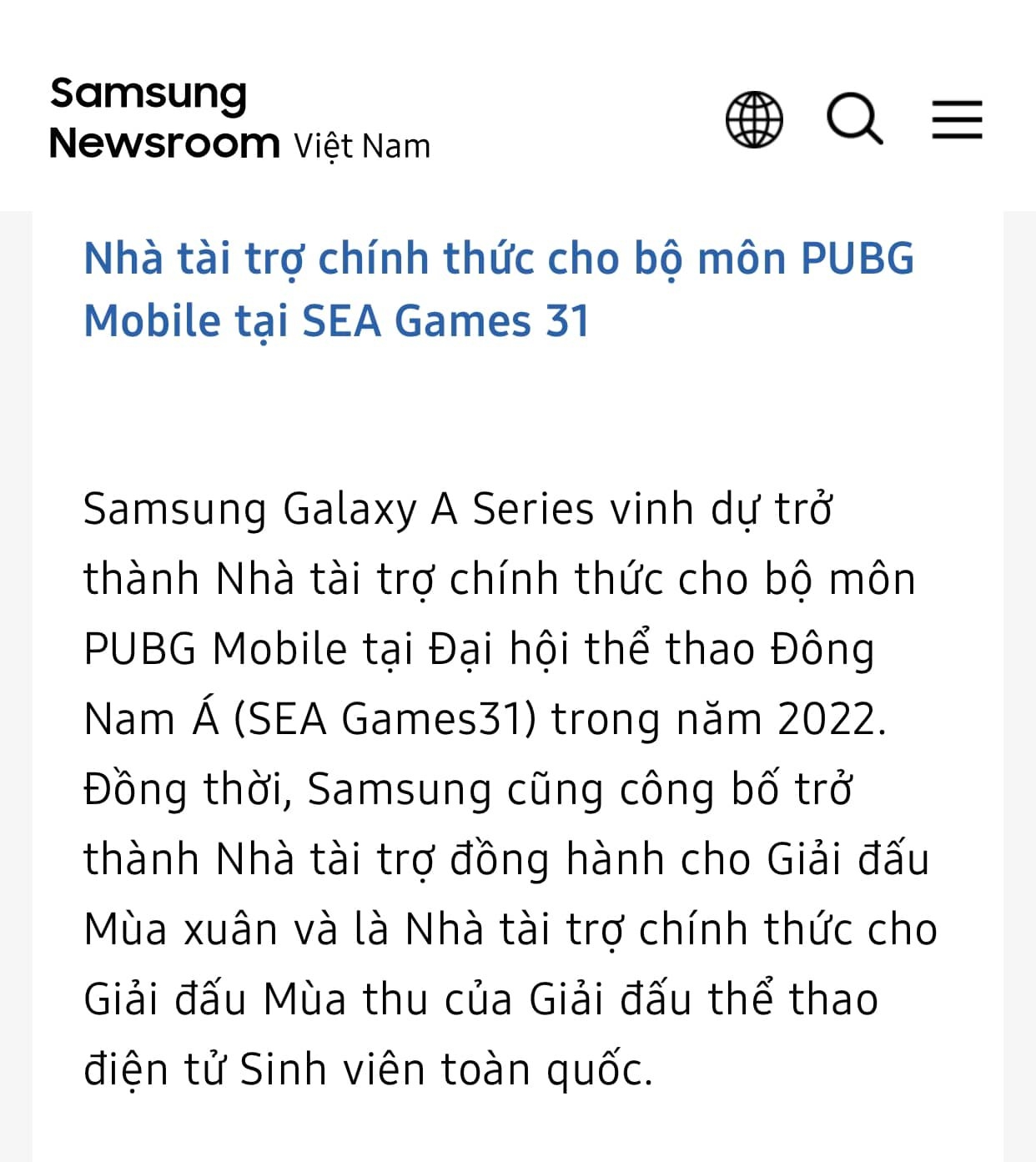 CĐM sốc khi biết điện thoại Free Fire được sử dụng tại SEA Games 31, tuyển thủ PUBG Mobile “chỉ biết khóc” - Ảnh 2.